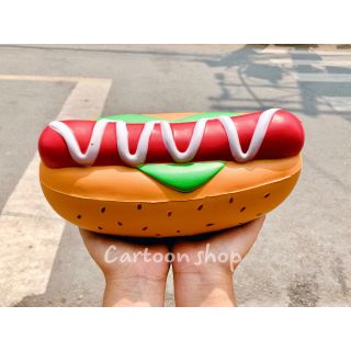 Squishy xúc xích khổng lồ 30cm siêu chậm tăng