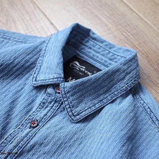 Áo sơ mi denim nam - ADENIMRR09
