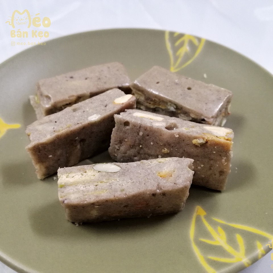 [Set Kẹo Sữa Hạt 150gram] - Kẹo Nougat Nhà Làm - Dinh dưỡng thơm ngon hơn cả nyc & nym của bạn cộng lại