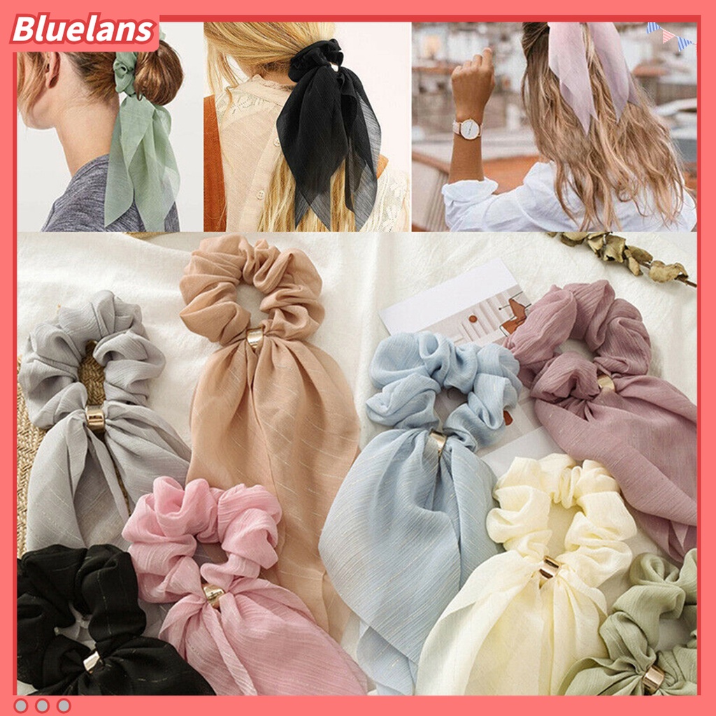 Dây buộc tóc hình nơ xinh xắn cho nữ