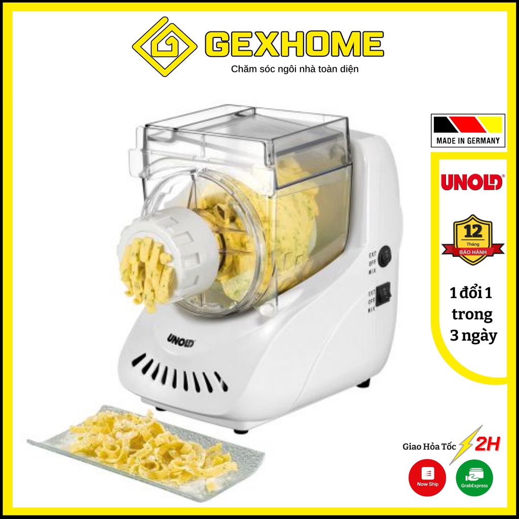 Máy làm mỳ pasta UNOLD 68801 Nudelmeister, máy làm bún mì 8 khuôn phụ kiện