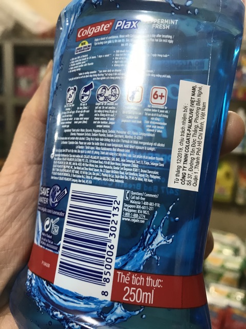 Nước súc miệng Colgate 250ml