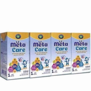 Thùng 48 hộp sữa Metacare pha sẵn Xanh, Vàng 110ml