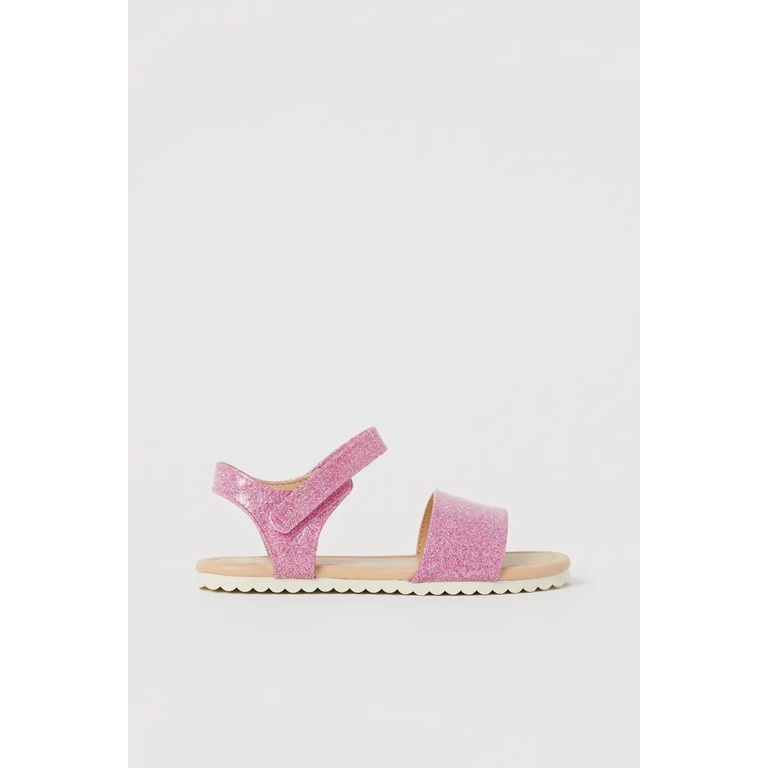 Dép sandal hồng HM H&amp;M_authentic UK