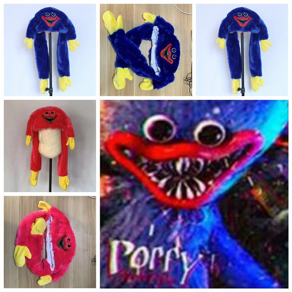 Mũ đội hóa trang nhân vật hoạt hình Poppy Playtime có tai đáng yêu thời trang