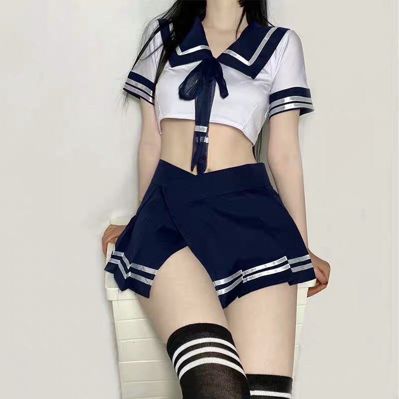 SET TRANG PHỤC NỮ SINH / COSPLAY HỌC SINH / COSPLAY DỄ THƯƠNG SEXY - ME1290