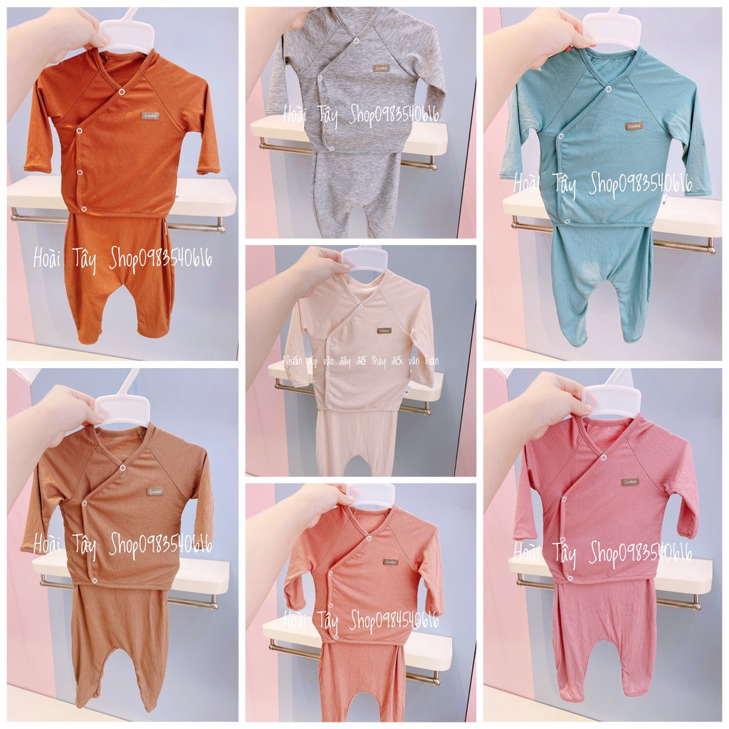 BỘ SƠ SINH CÀI CHÉO