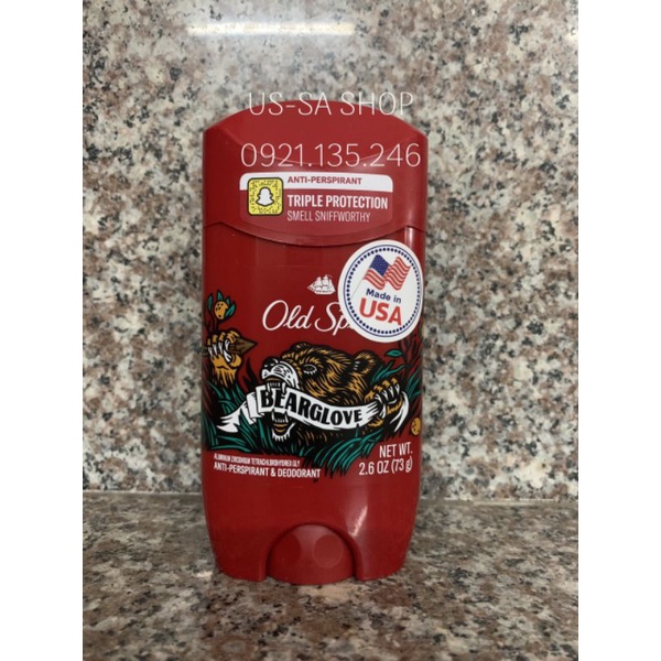 Sáp khử mùi Old Spice Wild Collection 73g