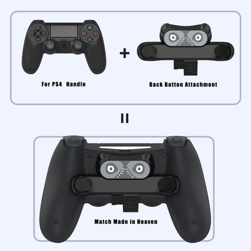Bộ Nút Bấm Điều Khiển Mở Rộng Gắn Phía Sau Cho Tay Cầm Chơi Game Sony PS4