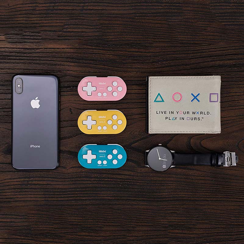 Tay Cầm Chơi Game Bluetooth Không Dây 8 Bitdo Zero2 Cho Nintendo Switch Windows Android Mini