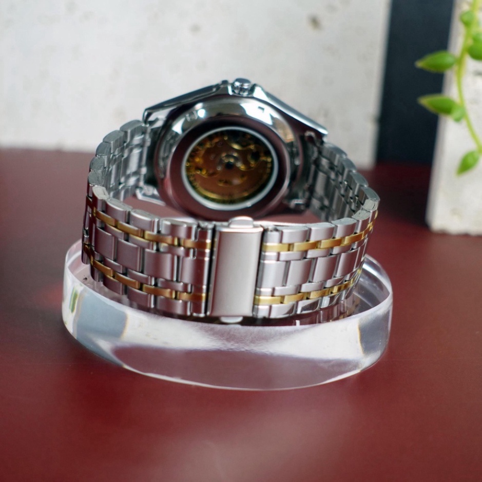 Đồng Hồ Cơ Nam Fngeen Automactic Lộ Máy Chống Nước Chống Xước - Kiểu Dáng Sang Trọng Tinh Xảo - Bảo Hành 1 Năm-Free Ship