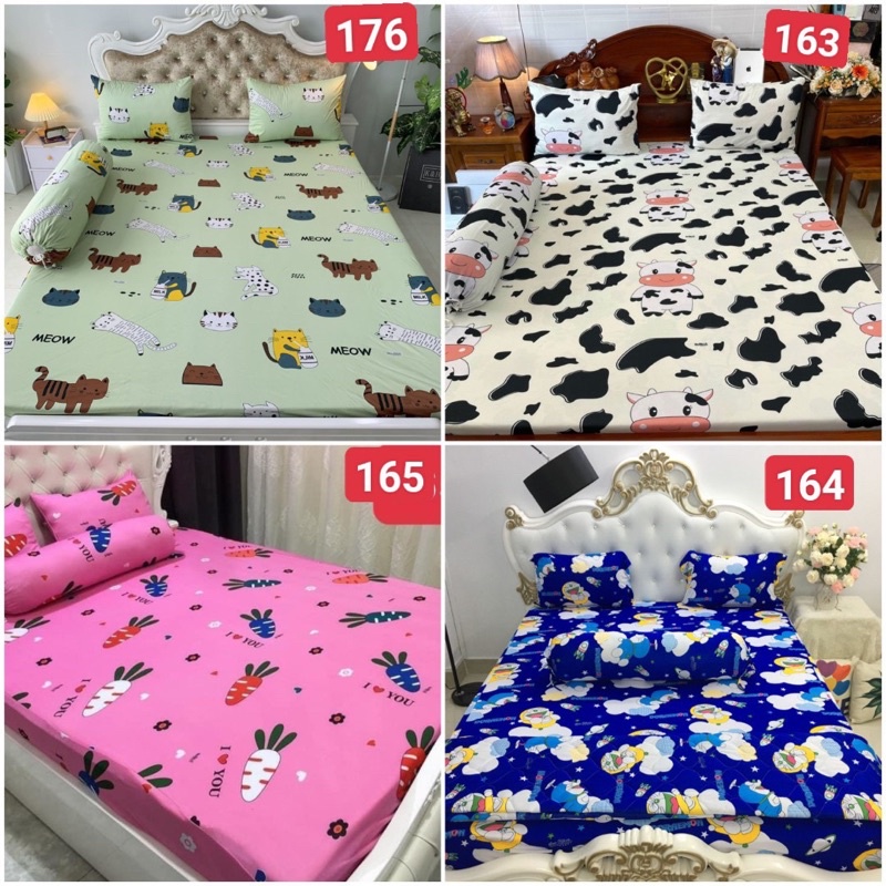 [Mã BMBAU50 giảm 7% đơn 99K] Ga chống thấm Minh Mẫn cotton thun nano kháng khuẩn