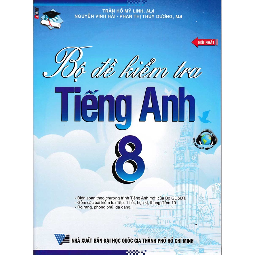Sách - Bộ Đề Kiểm Tra Tiếng Anh 8