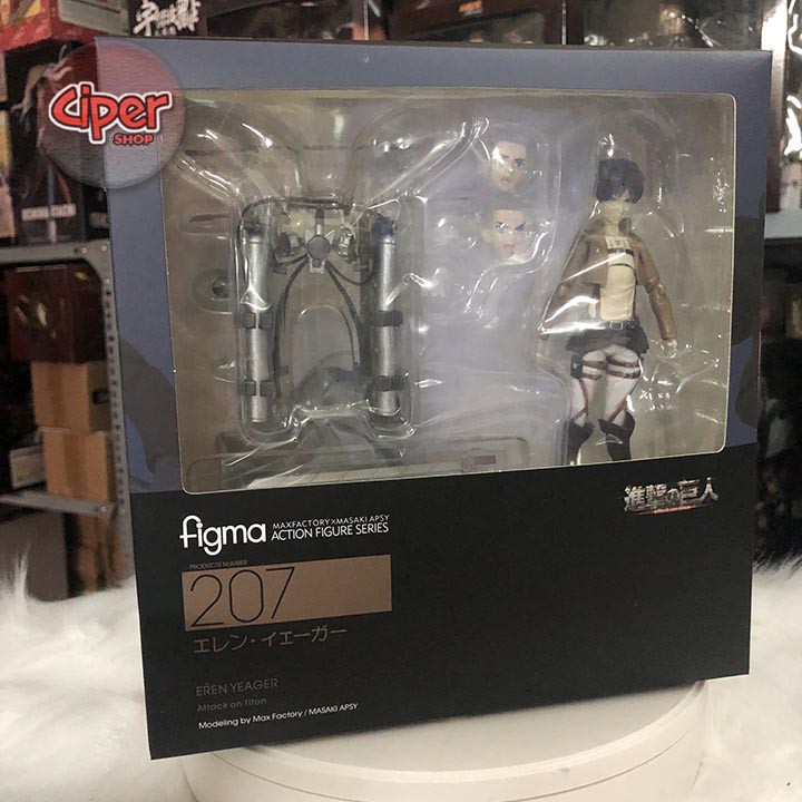 Mô hình Figma 207 - Figma Eren Yeager 207 - Mô hình Attack on Titan