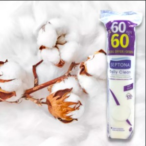 Bông Tẩy Trang Septona Daily Clean 120 Miếng | BigBuy360 - bigbuy360.vn