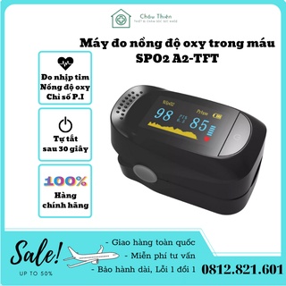 [Tăng kèm PIN] Máy đo nồng độ oxy trong máu SPO2 A2 bản cao cấp, màn hình TFT, đo nhịp tim cầm tay, bảo hành 6 thumbnail
