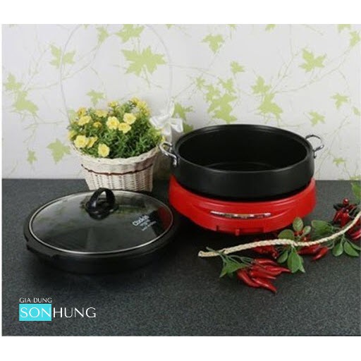 NỒI LẨU NƯỚNG ĐIỆN COOKIN KEP-105 CÔNG SUẤT 1300W XUẤT XỨ HÀN QUỐC