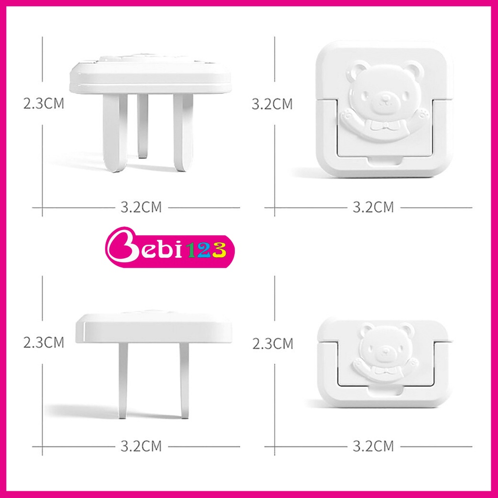 Combo 10 Nút bịt ổ điện bảo vệ an toàn cho bé