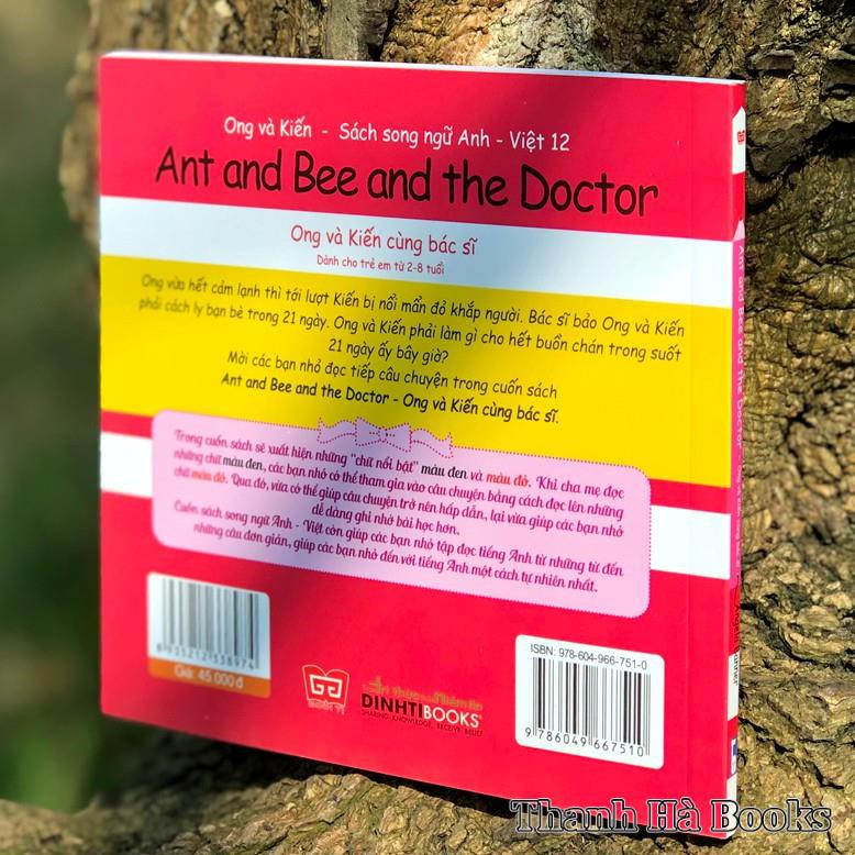 Sách - Ong và Kiến 12 - Ong và Kiến cùng Bác sĩ - Học đếm các ngày trong tháng và không sợ ốm