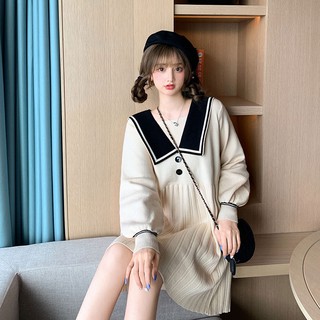 [Thanh Lý] D61 - ĐẦM BIGSIZE LEN TIỂU THƯ TAY DÀI