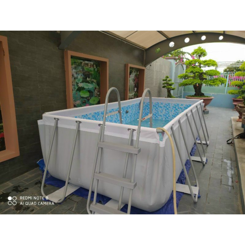 Bể bơi lắp ghép Bestway 4.04mx2.01mx1m