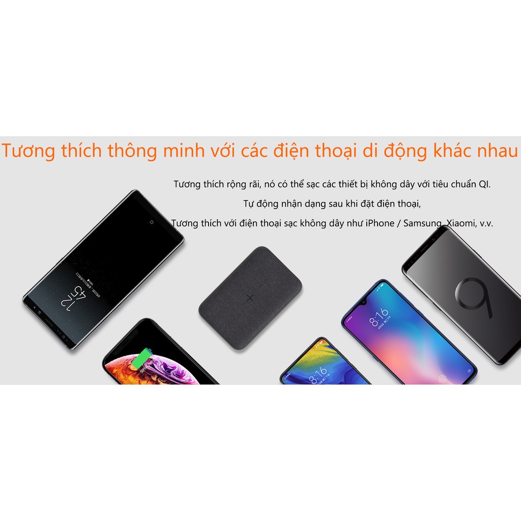 [Mã SKAMPUSHA7 giảm 8% đơn 250k]Pin Sạc Dự Phòng Không Dây Eloop EW35 10.000mAh - Hãng Phân Phối Chính Thức