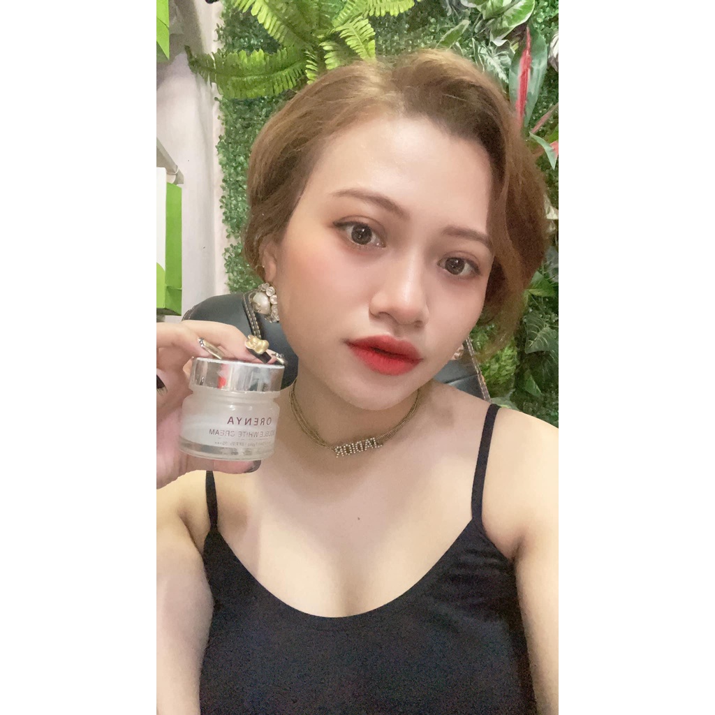 Kem dưỡng da ban ngày từ phôi thực vật Double White Cream Orenya hũ 30g – Make You Queen