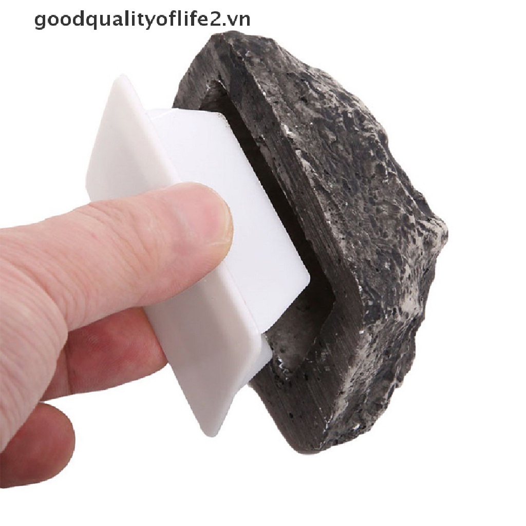 & Goodqualityoflife & Ngoài Trời Hộp Đá Ẩn Giấu Chìa Khóa An Toàn ~