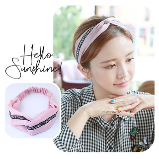 🌿 [HCM] Turban phối ruy băng chữ hồng phấn, đen, đỏ đô - (Ảnh Thật) - 35k
