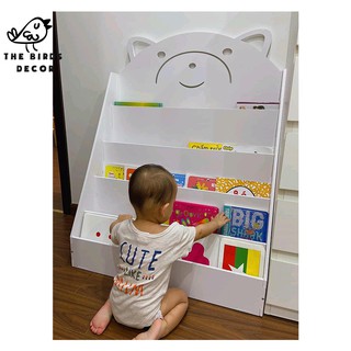 Kệ sách gấu Ms 013 kích thước 96*75*40 cm dành riêng cho bé giá rẻ