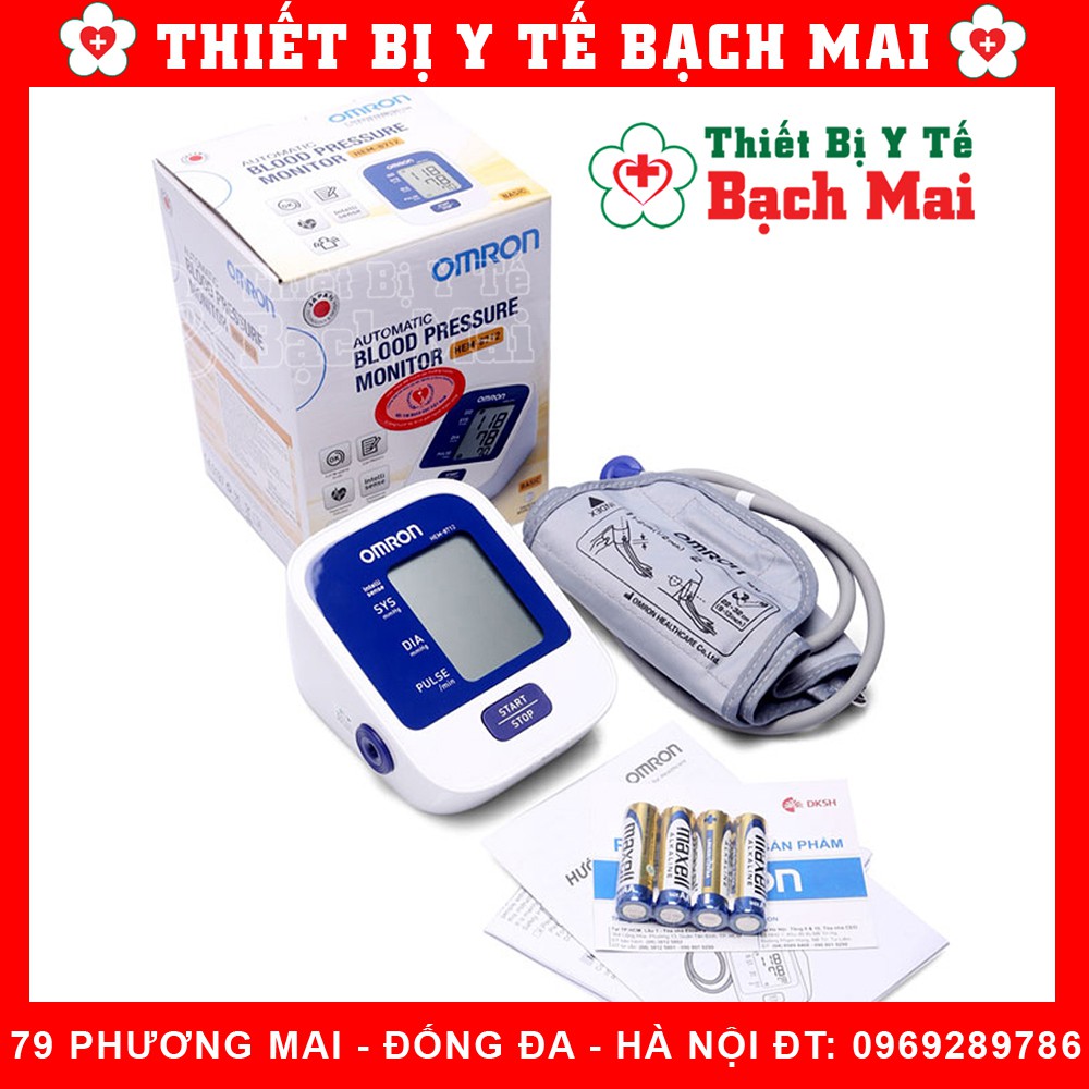 Máy Đo Huyết Áp Bắp Tay Omron HEM-8712 [BẢO HÀNH 05 NĂM]