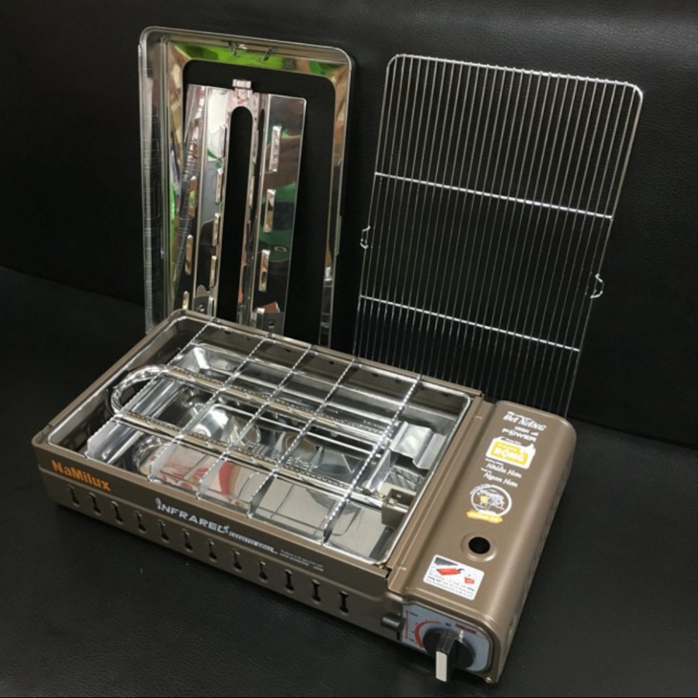 Bếp Nướng Gas Hồng Ngoại Đa năng Namilux GM 2220PS, MẪU MỚI CAO CẤP, Hàng Chính Hãng, Bảo Hành 12 Tháng