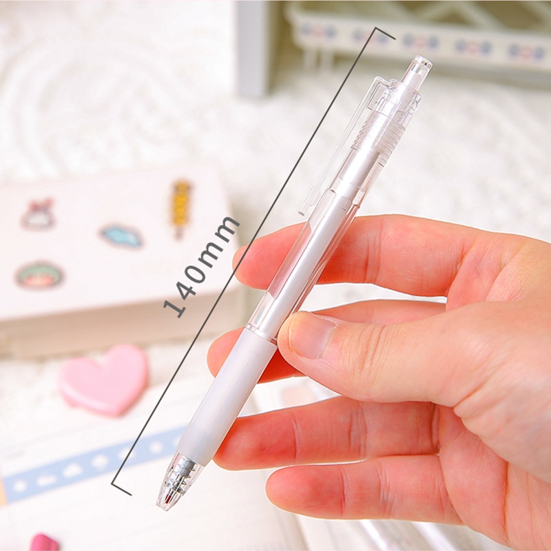 Bút Mực Gel Trong Suốt Có Thể Gấp Lại 0,5Mm XL