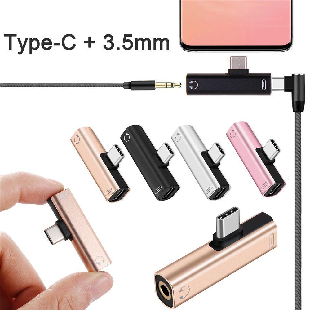 GOGOUP Dây Cáp Chuyển Đổi Cổng USB Type C Sang Cổng 3.5mm Cho Samsung S10 S9 Huawei Mate20