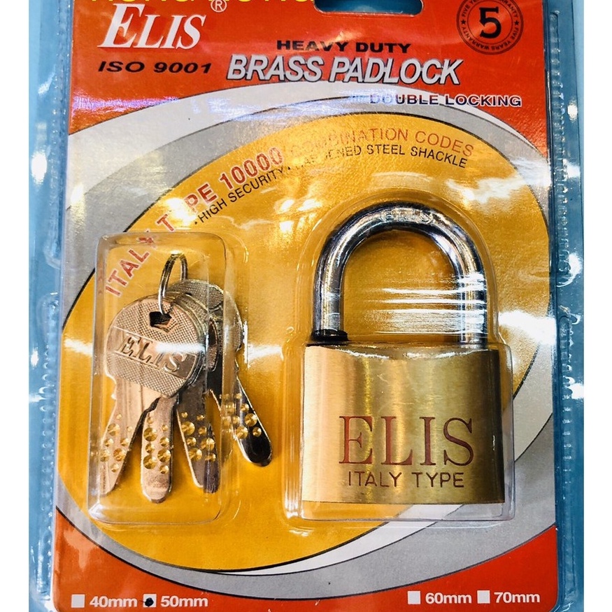 KHÓA ELIS SIÊU CHỐNG TRỘM CAO CẤP 5 PHÂN, 7 PHÂN