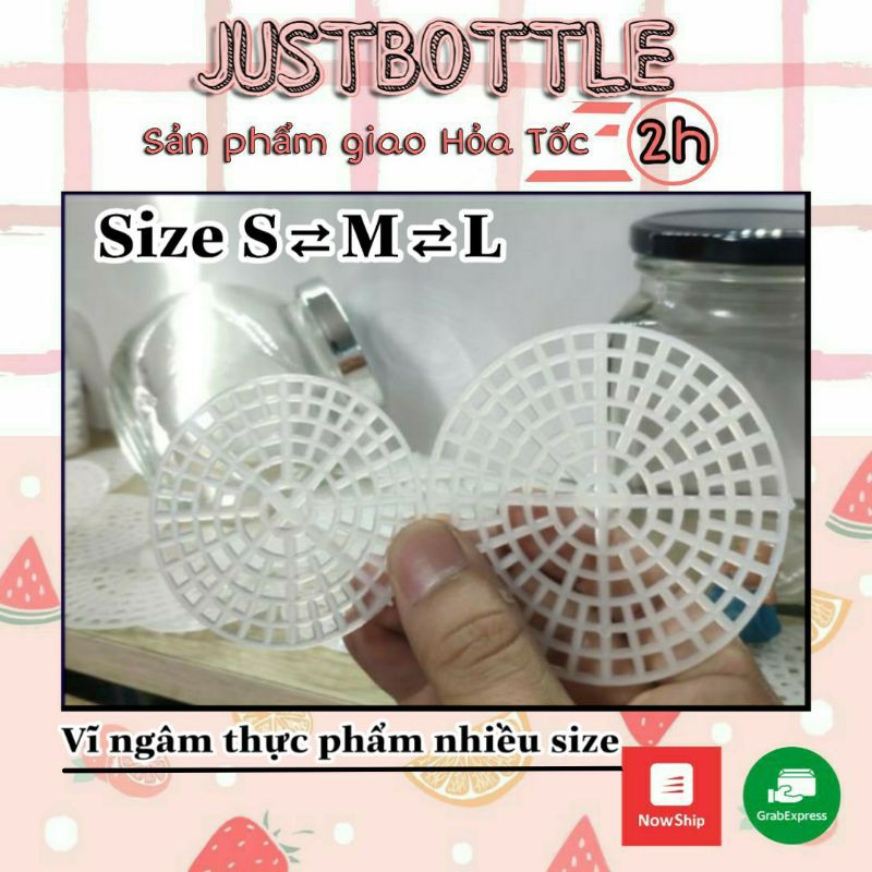 VỈ NÉN DƯA CÀ THỰC PHẨM - VĨ NHỰA CÀ MUỐI kiệu,chanh đào, dâu tằm, rượu nho...