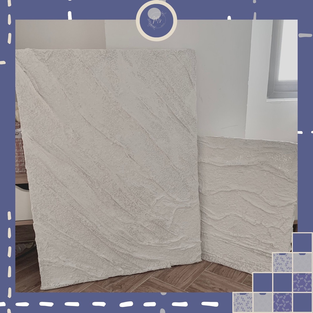 Tranh thạch cao treo tường trang trí DIY tự làm bức tranh cho bản thân