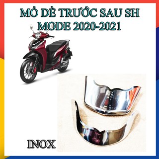 Ốp mũi dè trước sau inox xe SH Mode 2020-2021 MỚI
