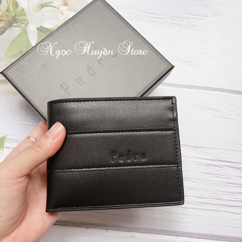 𝐓𝐚̣̆𝐧𝐠 𝐡𝐨̣̂𝐩+𝐭𝐮́𝐢 Ví Da Nam Pedro Cao Cấp- Bóp Nam Hàng Hiệu Sang Trọng, Lịch Sự, Quà Tặng Đẳng Cấp MS01