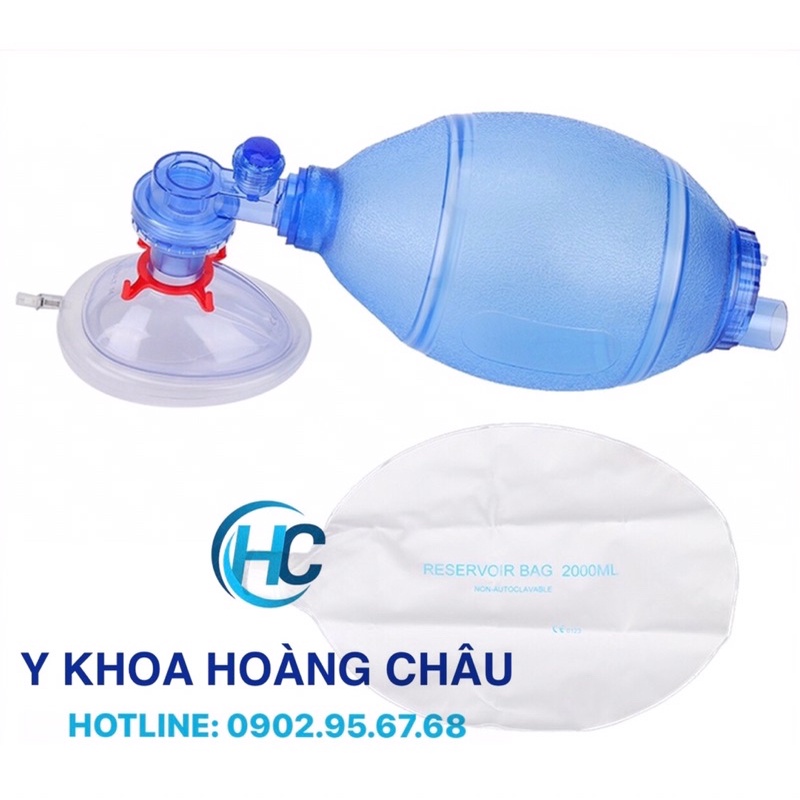 Bóng Bóp Hỗ Trợ Hô Hấp Nhân Tạo AMBU