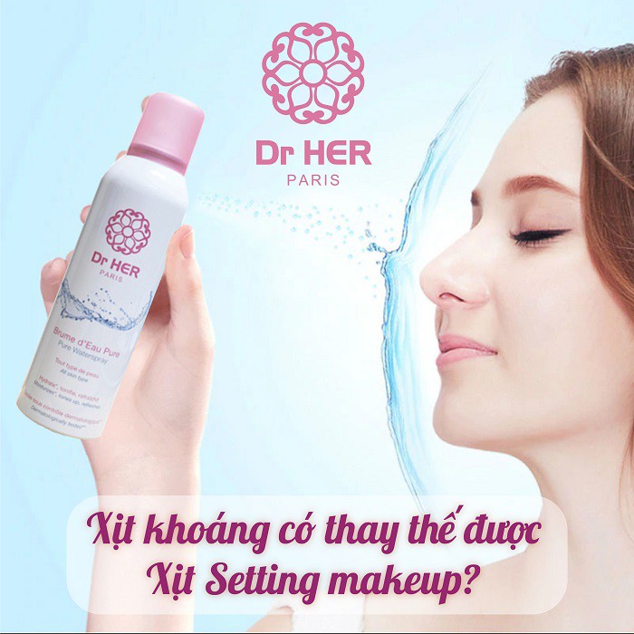 Xịt Khoáng Dr.Her Paris Pure Water Spray