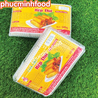 Chả Giò Đặc Biệt Nhân Thịt - Hộp 500gram (30 Cuốn)