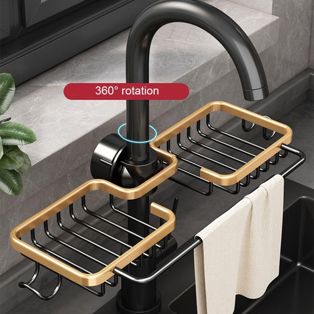 Giá Đỡ Mút Rửa Chén Có Móc Treo Chống Rỉ Sét Tiện Dụng Cho Nhà Bếp / Phòng