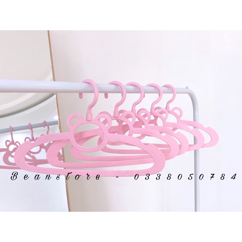 Set 5 móc quần áo hình gấu cho bé BabyHoov
