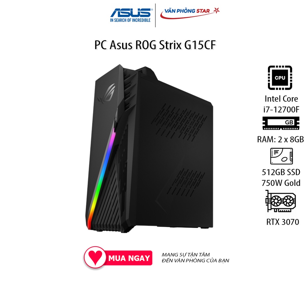 PC Asus ROG Strix G15CF