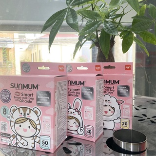 Túi trữ sữa Sunmum chính hãng an toàn tiện lợi với dung tích 250ml và 100ml