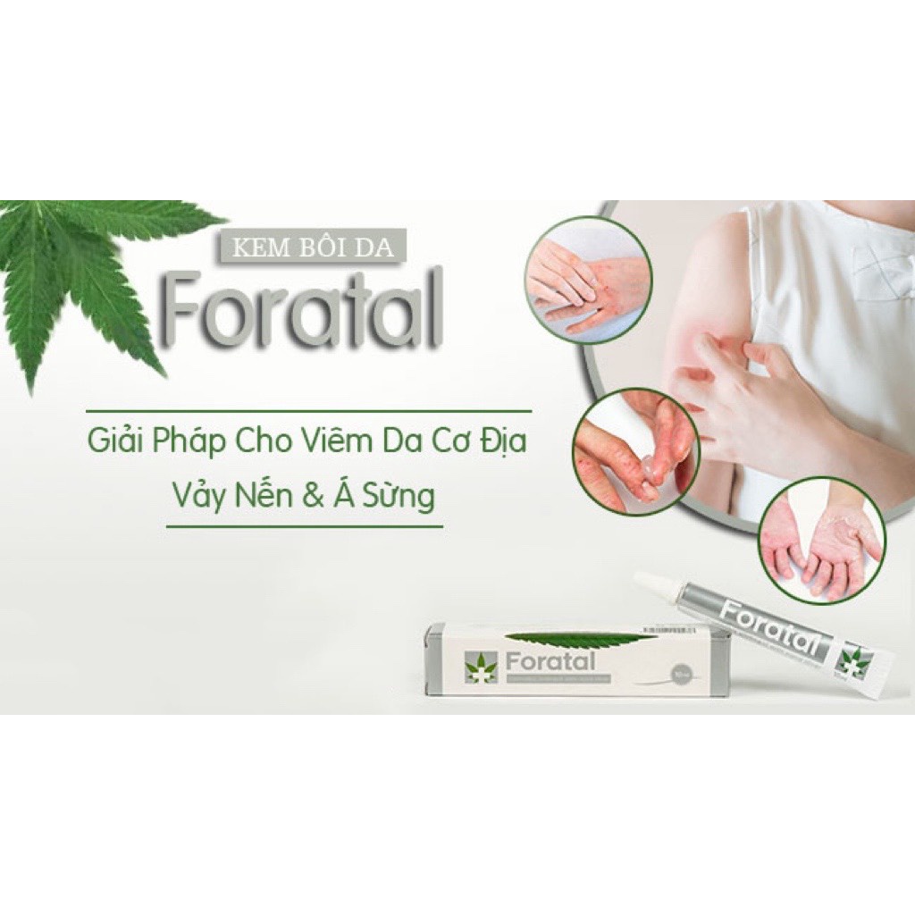 FORATAL - Gel chuyên dùng cho viêm da cơ địa, vảy nến, á sừng