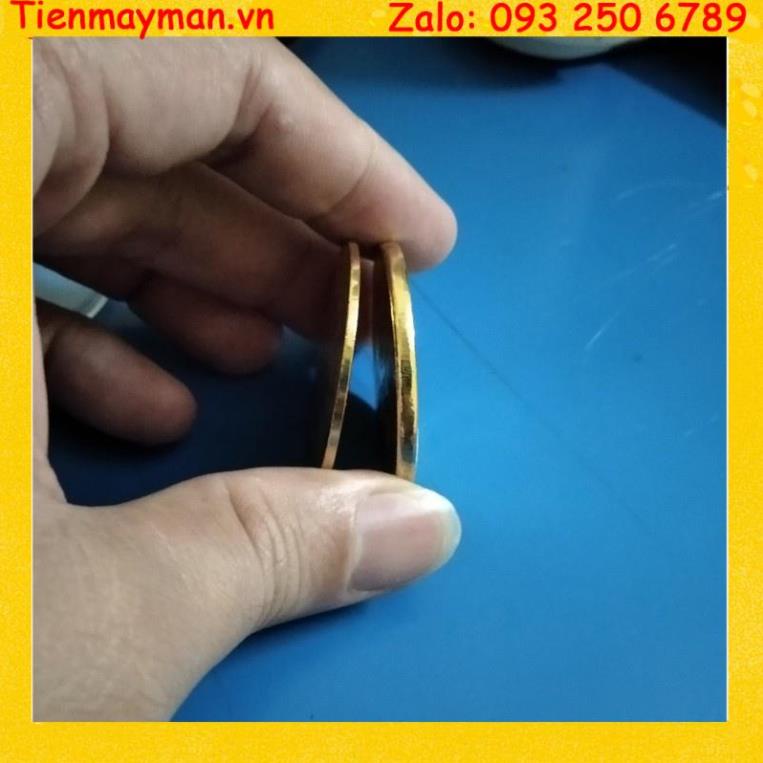 BÃO GIÁ - Đồng xu may mắn Bitcoin Mạ vàng 24 + Hộp nhựa đi kèm