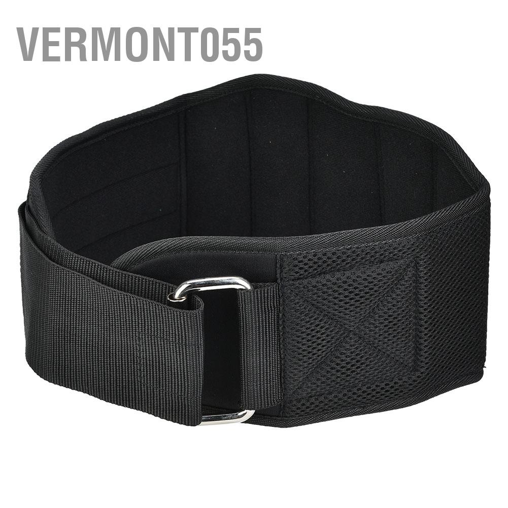 Có thể bán buôn Đai nâng tạ thể thao Phòng tập thể dục Dây đai hỗ trợ vòng eo Phụ kiện tập luyện thể dục Vermont055 Hàng giao ngay