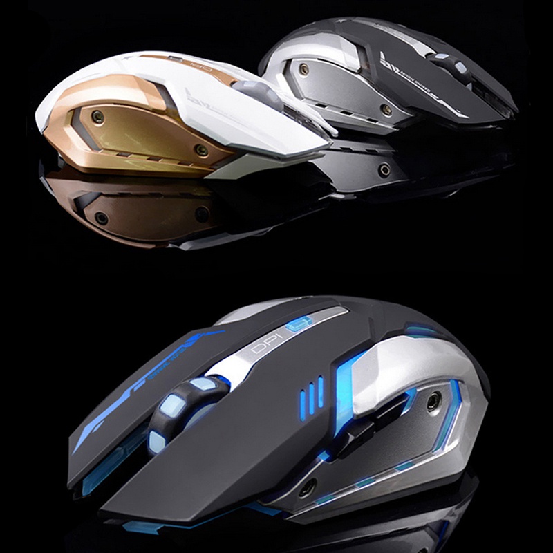Chuột Quang Gaming Không Dây 2400 DPI Có Thể SạC LạI